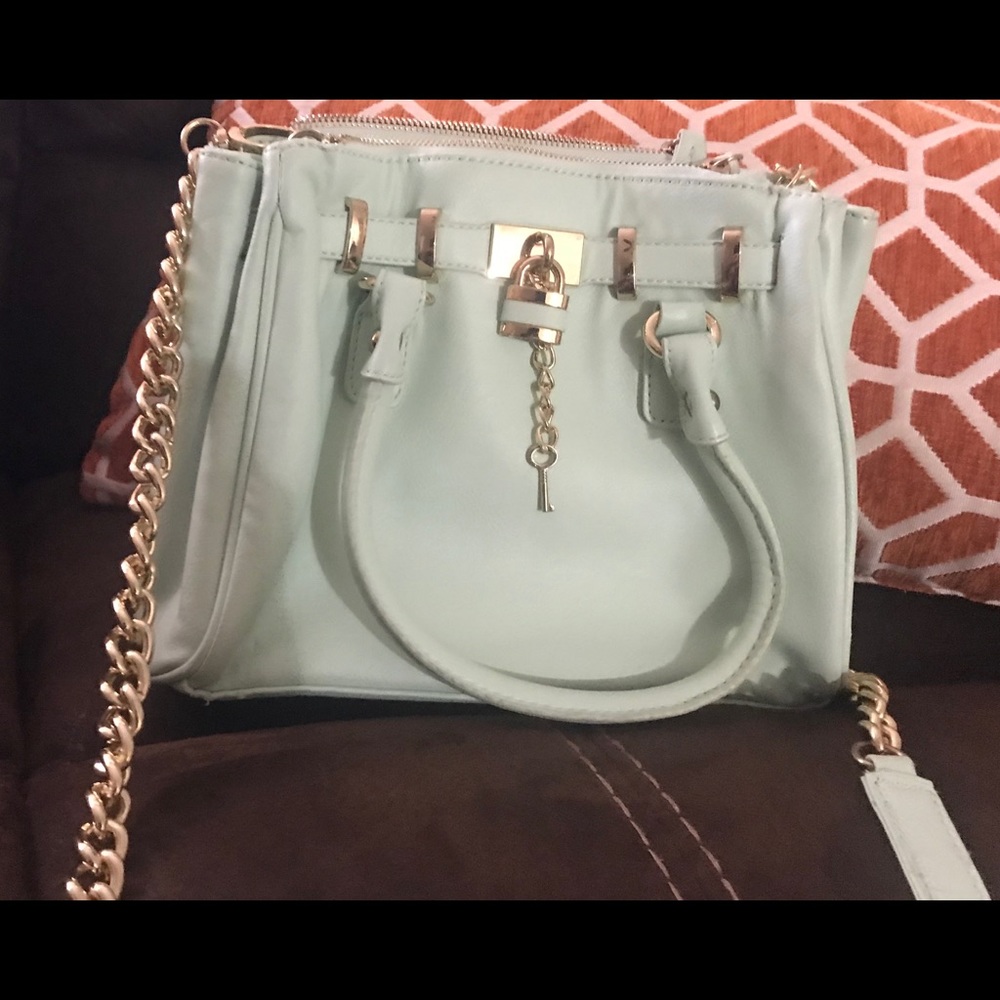 Mint green ALDO S purse